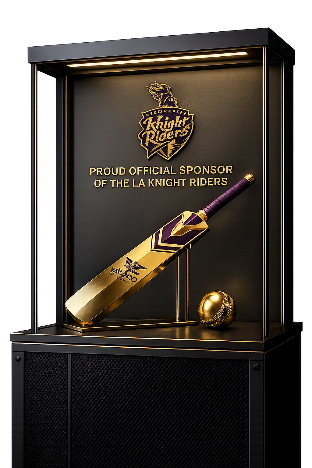 Proud official sponsor of the LA Knight Riders